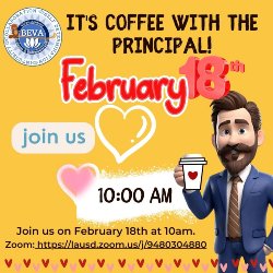 coffee with the principal